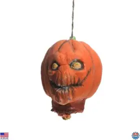 B0FCFC2K55 VISIT THE TKYGU STORE Terrifying Latex Pumpkin