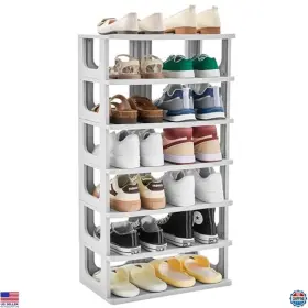 TX2023DF023-B71B VISIT THE TRZZ STORE Shoe Rack Stackable