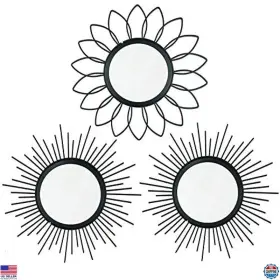 ZSJ002 VISIT THE UAUSSI STORE Pack Sunburst Wall Mirrors Cor