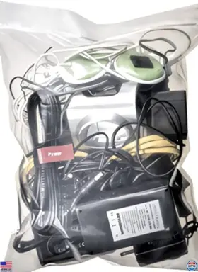R1318-8MIL-12 VISIT THE UGEMS STORE Puncture Zipper Bags Pack