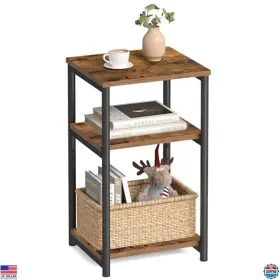 B08JV2MTWZ VISIT THE VASAGLE STORE Table Tall Nightstand
