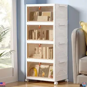 KHD-DA-4T03-WHE VISIT THE VECELO STORE Tier Stackable Storage
