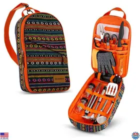 B07SFK2CCC VISIT THE WEALERS STORE Camp Kitchen Utensil Set