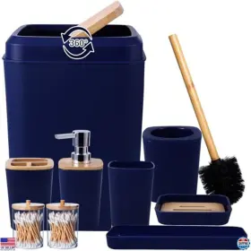 IZ2307 VISIT THE XLHOMO STORE Bathroom Set Trash Soap