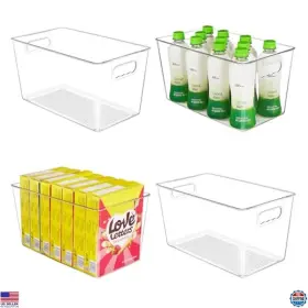 B0BZY3BHVV VISIT THE YIHONG STORE Storage Bins Pack Handles