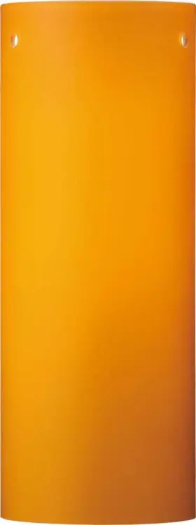 GS-317 VOLUME LIGHTING Amber Cased Glass Cylindrical