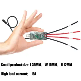 GLMZ-01 VONVOFF Mini Wireless Lights Switch Wiring Remote Kit #3
