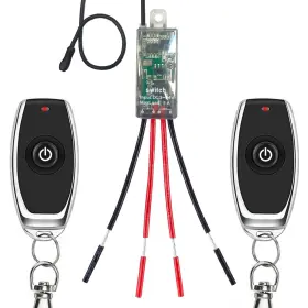 GLMZ-01 VONVOFF Mini Wireless Lights Switch Wiring Remote Kit
