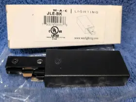 Jle-bk WAC LIGHTING Track End Connector
