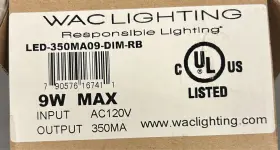 LED-350MA09-DIM-RB WAC LIGHTING Transformer #2