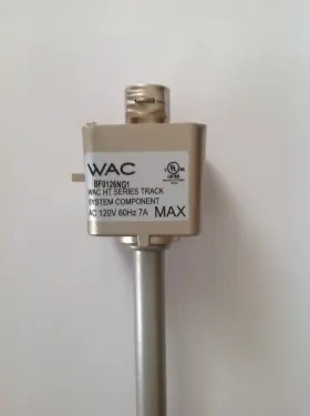 H18-BN WAC LIGHTING Extension Line Voltage Track Head Halo