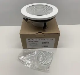 HR-8411-WT-WT WAC LIGHTING Voltage Step Baffle