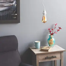 637122336177 WALLNITURE Fiore Feet Lantern Cord Pendant Light #2