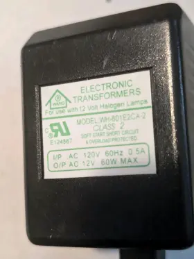 WH-601E2CA-2 WANG Ac Adapter Plug