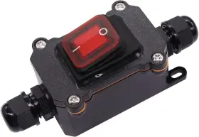 K-062-KCD4-201N-R-W-12V-LS WEIDEER Switch Waterproof Inline