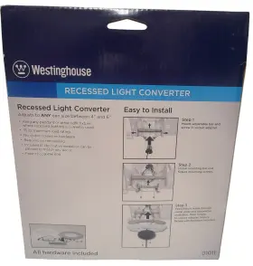 01011 WESTINGHOUSE Recessed Recess Light Converter #3