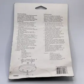 70053 WESTINGHOUSE Ceiling Canopy Fans Fixtures Nos Kit #3