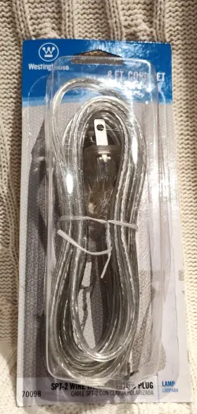 70098 WESTINGHOUSE Cord Set Lamp