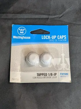 70158 WESTINGHOUSE Lock Up Caps Tapped Ip Pack