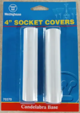 70370 WESTINGHOUSE Socket Covers Candelabra Base