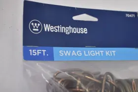7047100 WESTINGHOUSE Swag Light Antique Finish Kit #3