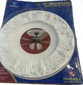 7702700 WESTINGHOUSE LIGHTING Ceiling Medallion Paintable #2