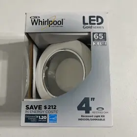 WD4L27D1A WHIRLPOOL Led Recessed Recess Light Lighting Dim