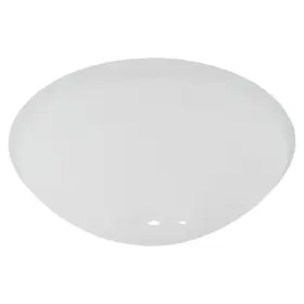 744759408181 WHITE CEILING FAN LIGHT COVER Glass Shade Bowl