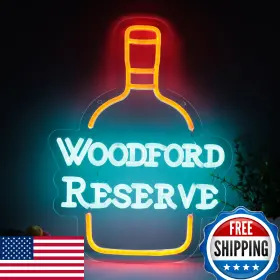 B0D53X7LNH WONDERFULLIFE Woodford American Whiskey Neon Sign