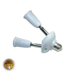 LIGHT90 WPJCS Light Socket Splitter Adapter Standard Base Led