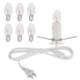 ESH-SC-03 WULURETOOS Himalayan Salt Lamp Cord Christmas Bulb