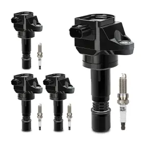 UF672-97390 X4XZ Ignition Coil Double Iridium Spark Plug Civ