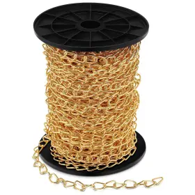 B0F948NCPR YAOCOM Galvanized Steel Jack Chain Link Roll