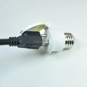 707618095700 YCSSSD Waterproof Light Bulb Socket Adapter Plug #2