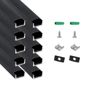 Y-048-BB YEALUNONG Led Strip Light Diffuser Waterproof