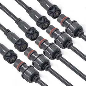 W-908 YETOR Waterproof Connector Male Female Plug Led Wa