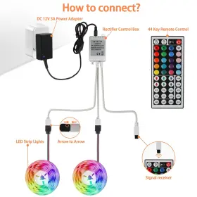 782937889087 YILIAW Keys Ir Remote Control Controller Box Kit #3