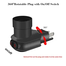 RMH-036D YINGMORE Plug Light Socket Outlet Bulb Adapter #2