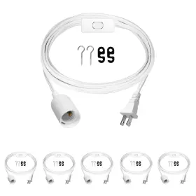 840166270257 YSSOA Extension Lantern Pendant Light Cord Cable