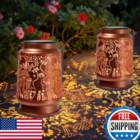 B0DGG9GR2L YWYWLED Solar Lanterns Waterproof Lights