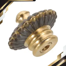 607661990390 ZAPLYTE Lamp Finials Caps Knob Solid Shade Set