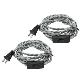 634149524990 ZAPLYTE Covered Lamp Cord Plug