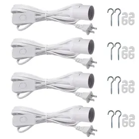 700512734096 ZARNICY Light Socket Cord Extension Lantern Lamp