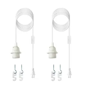 ZAR-018 ZARNICY Plug Light Socket Pendant Cord Hangi Kit