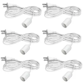 ZAR-HLS-006 ZARNICY Pack Light Bulb Socket Cord Plug Pendant