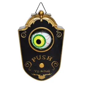 476521265297 ZENVARETA Halloween Animated Eyeball Doorbell