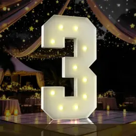 B0F9JWNZZT ZFUNBO Marquee Light Up Feet Tall Led Sign Baby