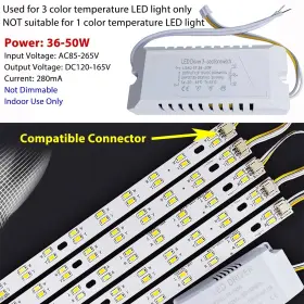 768771505093 ZHAIRDALSTAR Led Driver Ceiling Strip Spot Light #2