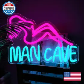 B0DNHWH5VW ZIDONI Cave Neon Sign Usb Dimmable Led Light
