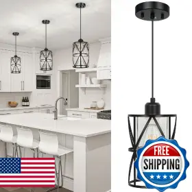 B0F32PT27T ZLIEROP Pendant Kitchen Island Light Glass
